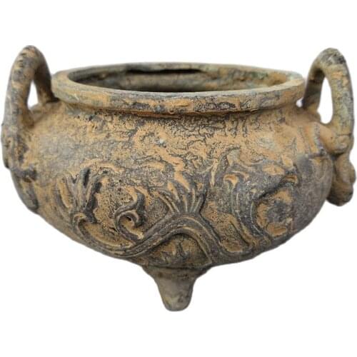Decoration of incense burner for antique collection unearthed from bronze ware