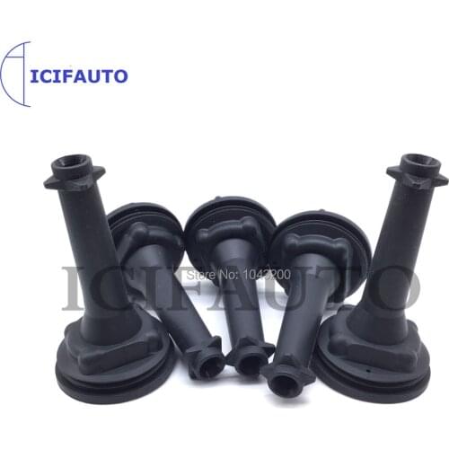 0221604010 Ignition Coil Repair Rubber Boot Kit With Spring For Volvo V50 V70 S40 S60 C30 C70 Ford Focus Mondeo OE# 30713417