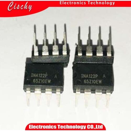 1pcs INA122PA DIP-8 INA122P DIP8 INA122 DIP 122PA IC OPAMP INSTR 120KHZ cischy