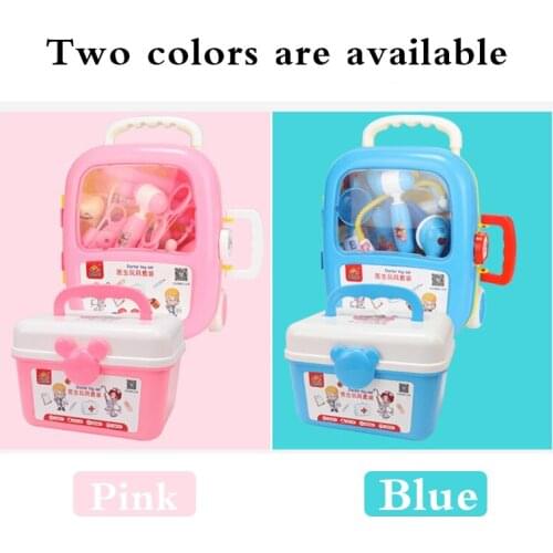 31PCS Young Childrens Puzzle Pretend Play Toy Montessori Stethoscope Doctor Environmental Plastic Simulation Tool Gift For Ki