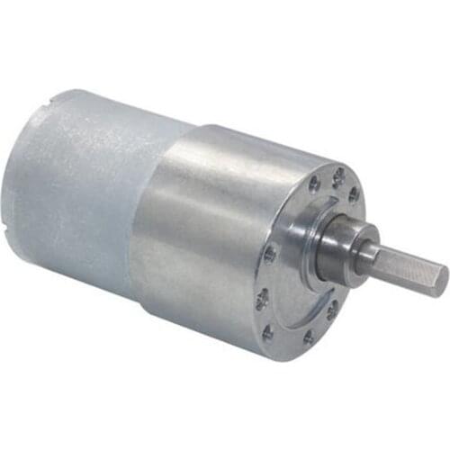 DC 6V 12V 24V Micro Metal Gear Motor 3530 Electric Smart Car Motor 35-960 RPM Geared Motor Gear Reduction Motor