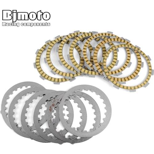 Motorcycle Engine Clutch Friction Plates Disc For Yamaha YFS200 Blaster 1991-2006 WR200R SDR200 TZR125 R/RR DT200R WR DT125R