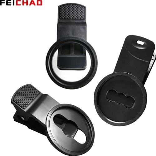 37mm Mobile Phone Camera Lens Clip for Wide Angle Macro Filter Glass for iPhone Huawei Samsung Xiaomi Android IOS Smartphone
