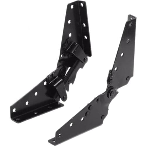 Hot-rolled metal Steel Black Sofa Bed Bedding Furniture Adjustable 3-Position Angle Mechanism Hinge Hardware High Quality