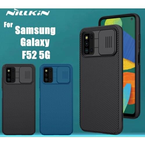 Camera Protection Case For Samsung Galaxy F52 5G NILLKIN CamShield Protect Cover Lens Protection Cases