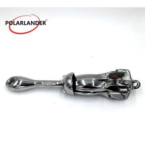 Marine Yacht Durable Parts Grapnel Anchor Folding 316 Stainless Steel Boat Docking Hardware 1.5KG 2018 New Arrive