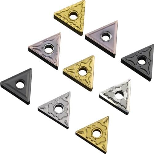 10pcs TNMG160402 TNMG160404 TNMG160408 TNMG1604012 External Turning Tools TNMG Carbide insert Lathe cutter Tool turning insert