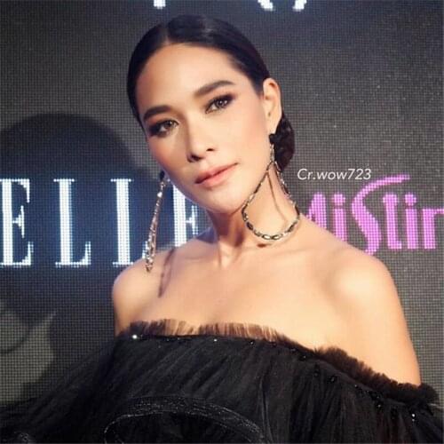 Luxury Crystal Big Water Drop Dangle Earrings For Women Fashion Jewlery Ladys Evening Dress Statement Earrings Accessories