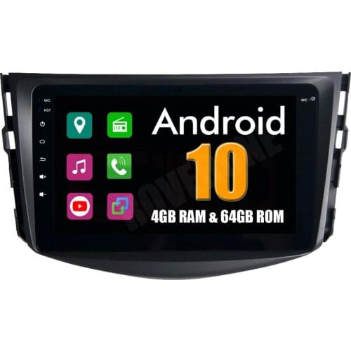 RoverOne for Toyota RAV4 2006 - 2012 Android 10 Autoradio Car Accessories GPS Radio Stereo Multimedia Media System Head Unit