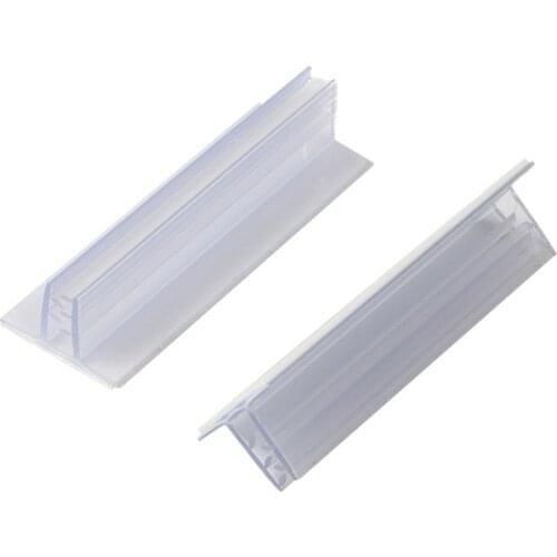 Self Adhesive Sneeze Guard Holders Plexiglass Sheet Stand to Fasten Acrylic Panels Pvc Shield Glass Plate