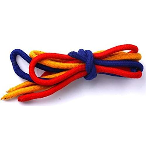 Three Strings linking Ropes Magic Trick Magic Close-up Performance Accessories Red&Yellow& Blue Rope Props Magic Tricks Tool
