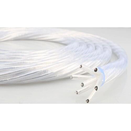 Hi-End 7 cores Supreme Reference Power Cable Cord Bulk Hifi Audio Power Wire