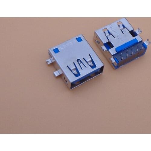 100pcs/lot DC Power Female USB 3.0 Connector fit Series laptop motherboard usb jack port for Toshiba C850 C850D C855D C855 L850