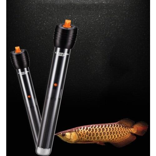 2019 New 50W/100W/200W/300W/500W aquarium submersible heating rod Fish Tank Automatic Water Heater Temperature Adjustment