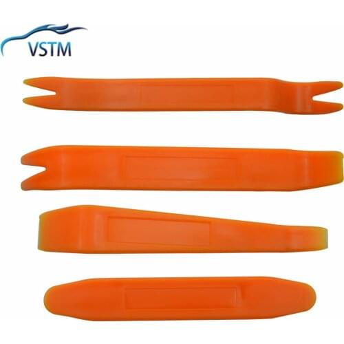 2021 Newly Car Radio 4 pcs Luxury Plastic Repairing Tool Door Clip Panel Trim Dash Audio Stereo Removal Installation Pry For Car