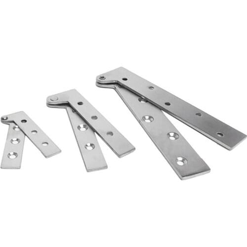 4PCS/Lot Stainless steel Pivot Hinge Knife Hinges Inset Patch Fittings