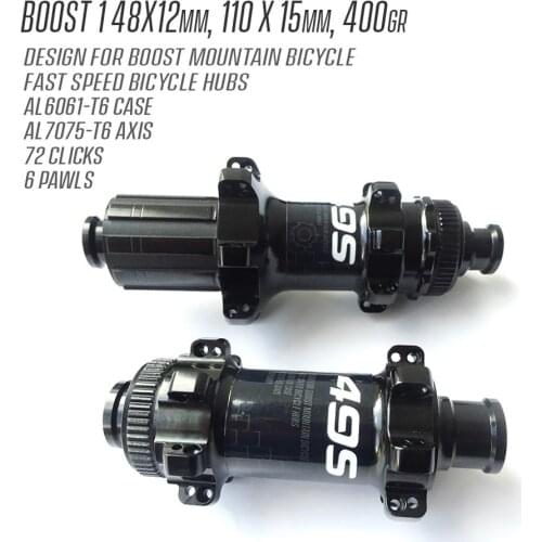 405 gr mtb bicycle hubs disc brake 148 x 12mm 110 x 15mm carbon mountain bicycle wheels use