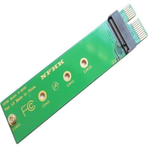 NVMe PCIe x4 x2 M.2 NGFF SSD to PCIe x1 adapter card PCIe x1 to M.2