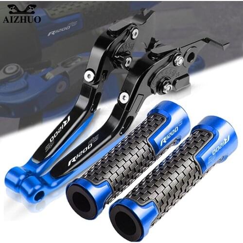 Motorcycle CNC Accessories Folding Extendable FOR BMW R1200RS R1200 RS 2015 2016 2017 2018 Brake Clutch Levers Handle Grips Ends