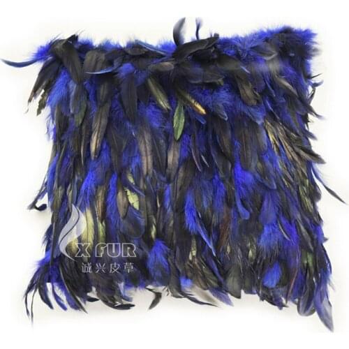 Free Shipping CX-D-70B 50X50cm Handmade Hot Selling American Fashion Feathered Pillow Case Pillowcase Decorative Bolster Pillow