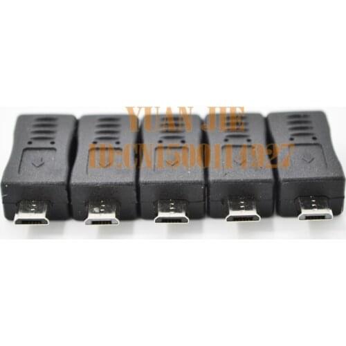 Free shipping For USB micro turn Mini charging data adapter 5pin T port Mini micro