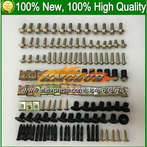 Fairing bolts full screw kit For YAMAHA YZFR1 16 17 18 YZF R1 YZF 1000 YZF1000 YZF-R1 2016 2017 2018 CL84 Nuts bolt screws Nut