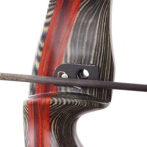 Black Color Stainless Steel Arrow Rest Archery RH For Recurve Bow Outdoor Tools Recurve Bow Archery Black Accessory