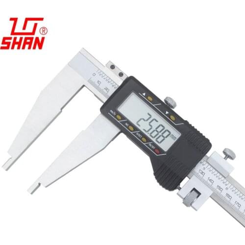 Digital Vernier Calipers Electronic Large range 0-1000mm 0.01mm One-way claw Plastic Stainless Steel Caliper gauge Measuring