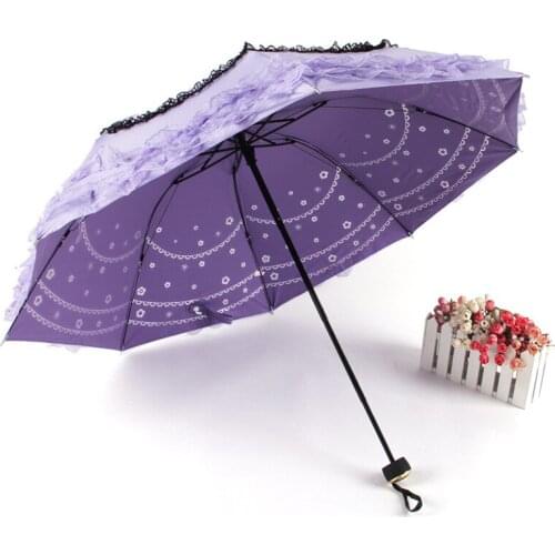 Aurora carom color plastic mz6518 sun umbrella UV umbrella umbrellas folded UV