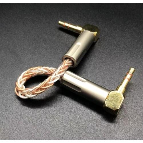 FENGRU DIY 5cm AUX Cable Interconnect Cable IC Cable Audio Cable For Walnut V2 V2S F2 Zishan Z1 Z2 Z3 T1 Amplifier MP3 Player