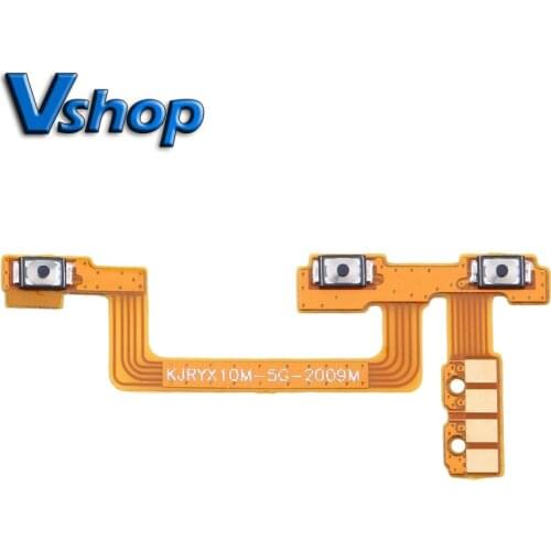 Power Button & Volume Button Flex Cable for Huawei Honor X10 Max 5G Mobile Phone Side Key Flex Cable Replacement Parts