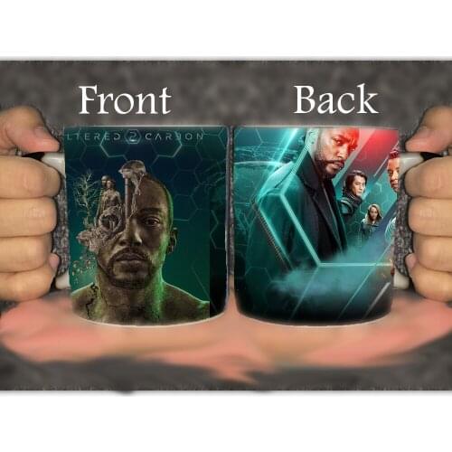 2020 Altered Carbon Coffee Mug Creative Ceramic 11oz Changed Color Milk Cup Best Gift for Your Friends Drop Shipping