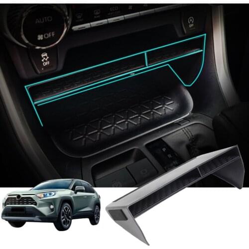 Car Central Console Storage Box With USB For Toyota RAV4 2019 2020 Armrest Box Interior Modification Organizer Box Car Styling