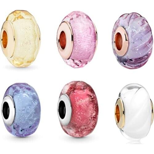 Fashion High-quality Original Diy Bracelet New Mustano Beads For Womens Sparkling Exquisite Glass Beads Jewelry Gifts