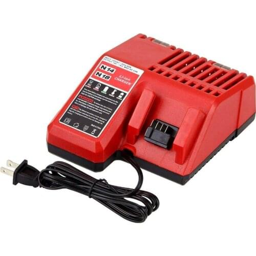 N14-N18 Li-ion Battery Charger for Milwaukee 12 V 14.4V 18V C1418C 48-11-1815/1828/1840 M18 M14 M12 Lithium Battery