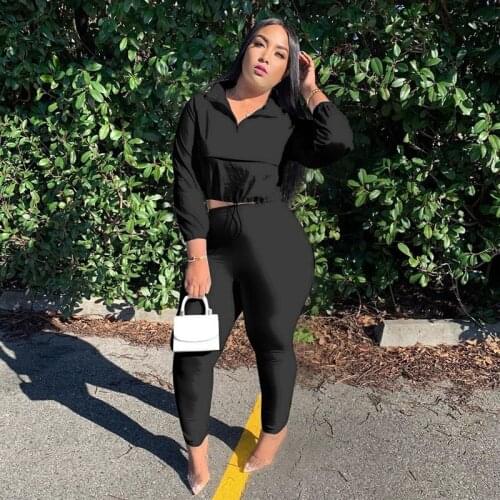 TNNAOFF New Popular Solid Two Piece Tracksuits Women Set Long Sleeve T Shirt Sexy Pencil Pants Lounge Wear Fitness Matching Sets