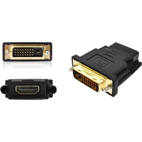 1080P HDMI to DVI 24+1 Adapter Cable Female to Male Switcher Video Converter for PC Computer PS3 Projector TV Box