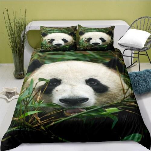 3D Printing Animal Style Quilt Cover with Pillowcase Bedroom Decoration Queen Size Bedding Bedroom Set King Size Bed
