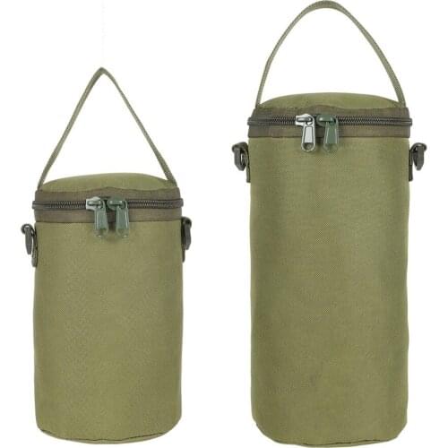 1000D Gas Tank Storage Bag Oxford Cloth Flat Gas Tank Protective Nylon Bag Case Portable Camping Gas Lamp Lights Handle Bags