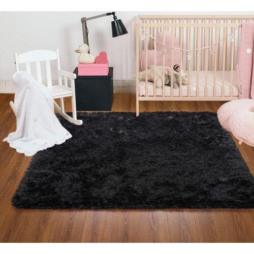 Super Soft Fuzzy Area Rug Large Plush Furry Shag Rug Living Room Carpet Kids Playroom Nursery Classroom Dining Room Decor Carpet