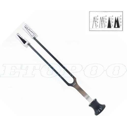 Tuning Fork C64/C128 Neurology Medical Diagnostic Surgical ENT Aluminium Alloy instrument for Healing Sound