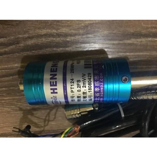 XGHNDZ PT124-25MPa-M14*1.5 high temperature melt digital pressure sensor heneng accuracy: 0.2FS Output: 2mV/V Supply 10VDC