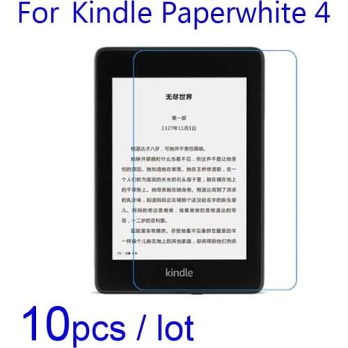 10pcs HD-Clear/Matte Anti-Glare/Nano Anti-explosion Guard Films for Amazon Kindle Paperwhite 4 1 2 3 KPW4 2018 Screen Protectors