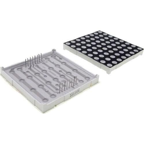 8x8 5mm Dot Matrix 8*8 16Pin Digital Tube Red Common Anode/Cathode LED Display DIY Electronic Module 2088BS/2088AS