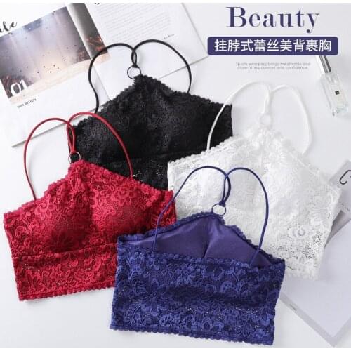 3D Sexy Lingerie Seamless Sport Bra Backless Strapless Top Bra Push Up Bralette Brassiere Women Underwear lace bra Girl vest