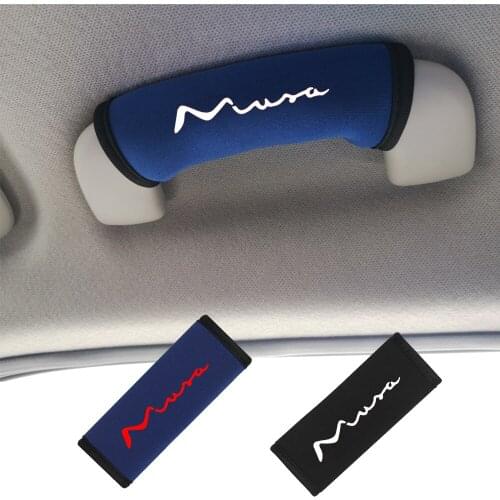 Car door handle cover, roof handle cover, four seasons universal plush handle gloves for Lancia Musa