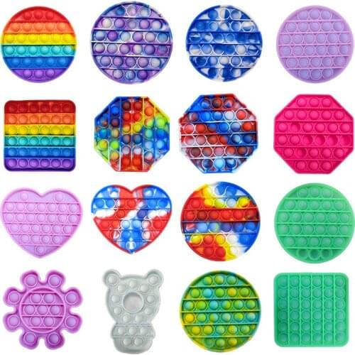 Childrens educational toys press bubble mental arithmetic desktop silicone decompression toys