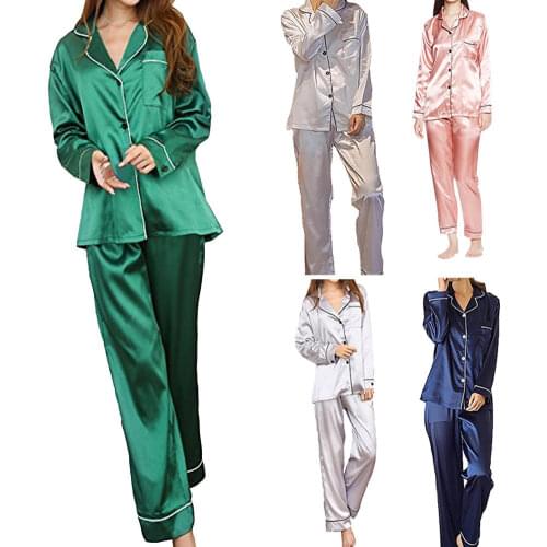 GuliriFei Women's Silk Pajamas