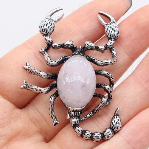 Fine Insect Brooches Antique silver Alloy Scorpion Shape Brooch 15 Available for Girls Party Coat Pins Jewelry Accessories