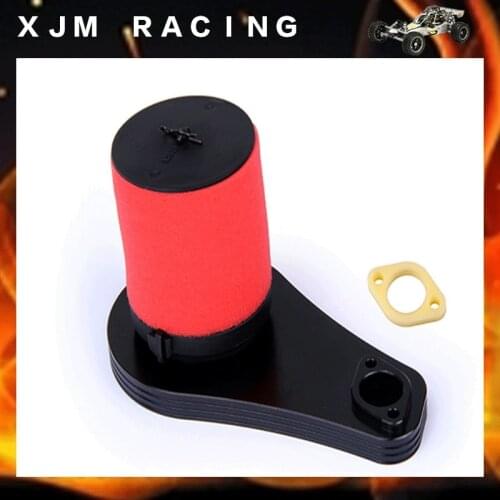 CNC Upgrade Metal Air Filter KIT for 1/5 ROVAN LT Losi 5ive-T KINGMOTOR X2 DDT FID RACING TRUCK RC CAR Parts